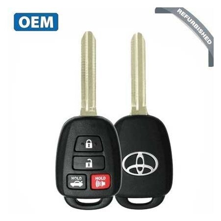 Toyota OEM:REF:2014-2019 Camry Corolla / 4-Button Remote Head Key / PN89070-02A50 / HYQ12BDP (CANADIAN VEHI RHK-TOY020